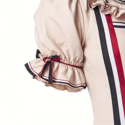 Costume de poupée Voodoo pour femmes, robe de poupée effrayante avec volants